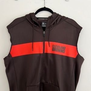 Cleveland Browns - sleeveless Hoodie